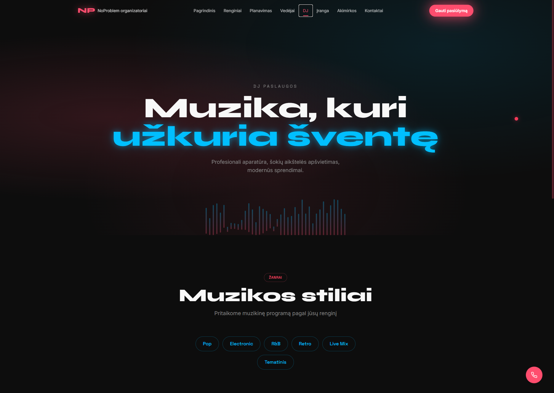 Miesto Sparnai ekrano vaizdas 2