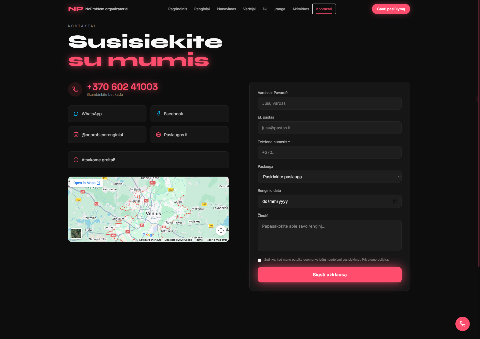 Miesto Sparnai ekrano vaizdas 3